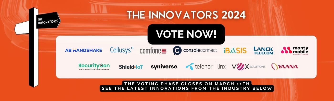 The Innovators 2024 voting banner website